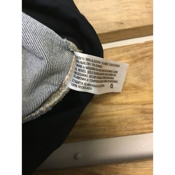 Over Belly Midi Maternity Jean Shorts - Isabel Maternity by Ingrid & Isabel size - Picture 6 of 6